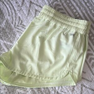 DSG Green Stride Run Shorts with Elastic Waistband and Lightweight Fabric